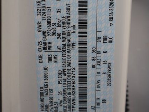 New 2025 Ford F150 Lariat w/ Equipment Group 502A High image 52