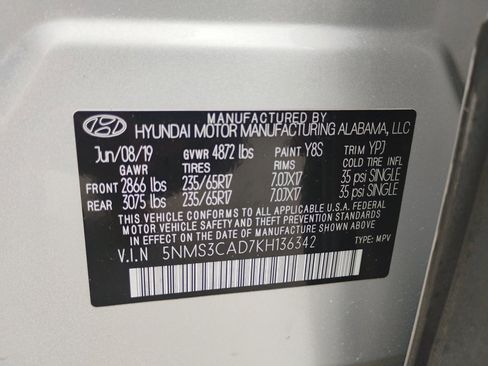 Used 2019 Hyundai Santa Fe SEL image 39