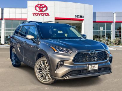 New 2026 Toyota Highlander Platinum