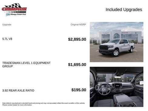 New 2026 RAM 1500 Tradesman AWD/4WD image 6