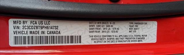 Used 2023 Dodge Challenger R/T w/ Blacktop Package RWD image 23