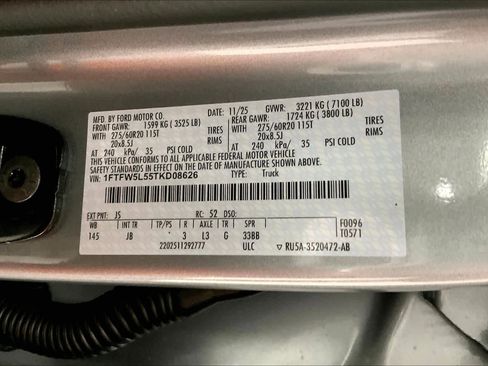 New 2026 Ford F150 Lariat w/ Equipment Group 501A Mid image 20