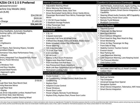 New 2026 MAZDA CX-5 Preferred AWD/4WD image 5