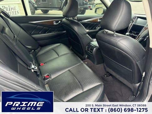 Used 2014 INFINITI Q50 AWD w/ Deluxe Touring Package image 10