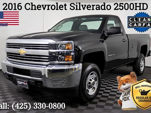 Used 2016 Chevrolet Silverado 2500 W/T w/ WT Fleet Convenience Package RWD image 1