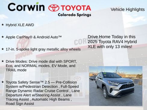 Used 2025 Toyota RAV4 XLE image 7