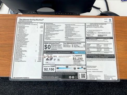 New 2026 BMW X3 xDrive30 AWD/4WD image 14