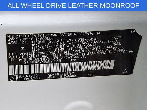 Used 2013 Toyota RAV4 Limited AWD/4WD image 27