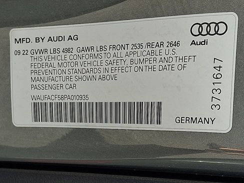 Used 2023 Audi A5 2.0T Premium Plus w/ Premium Plus AWD/4WD image 27