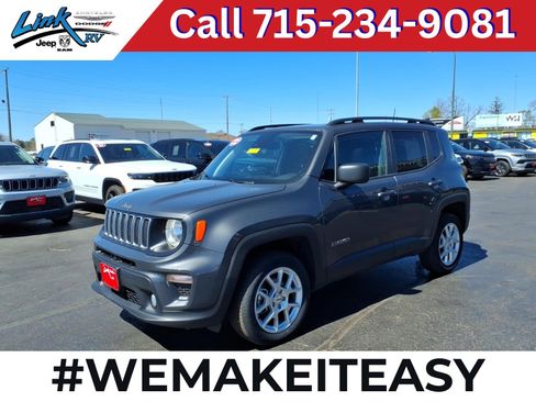 Used 2022 Jeep Renegade Latitude w/ Sun/Sound Group AWD/4WD image 1