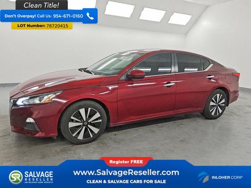 Used 2021 Nissan Altima 2.5 SV FWD image 1