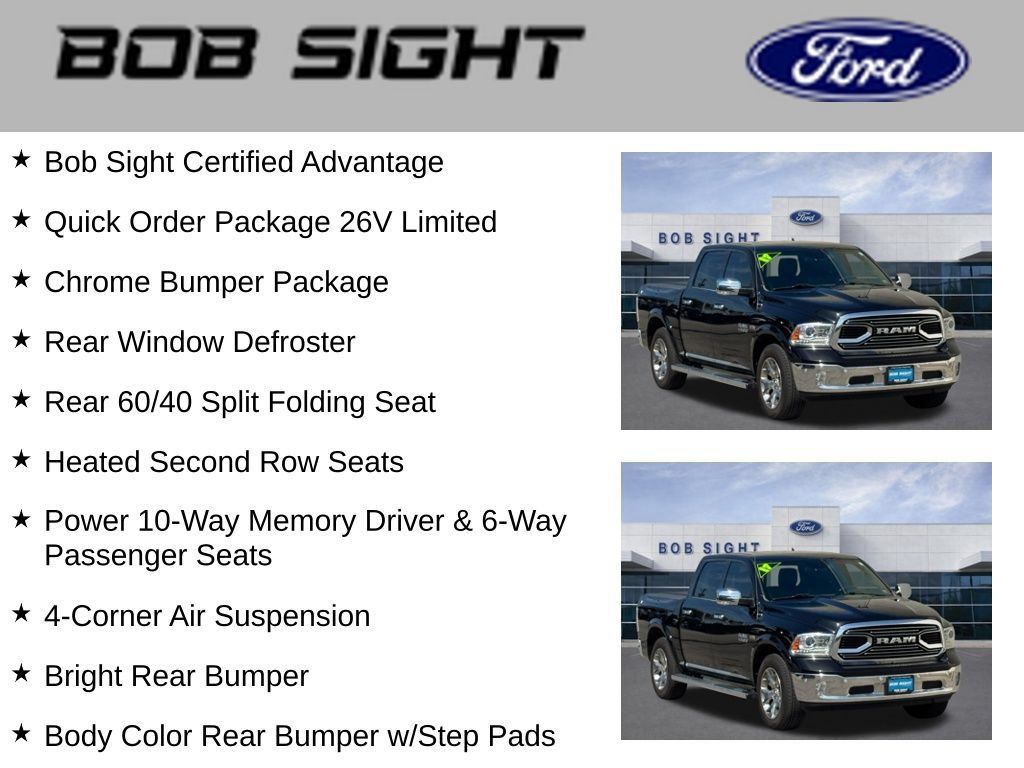 Used 2017 RAM 1500 Limited AWD/4WD image 3