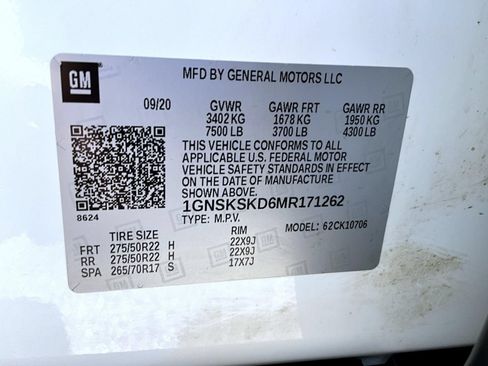 Used 2021 Chevrolet Tahoe LT AWD/4WD image 31