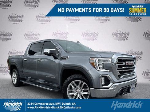 Used 2021 GMC Sierra 1500 SLT w/ SLT Premium Plus Package AWD/4WD image 1
