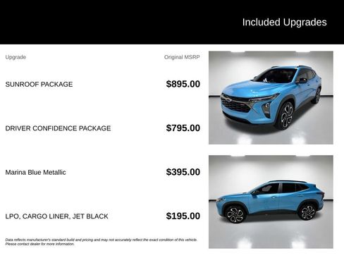 Used 2025 Chevrolet Trax RS w/ Sunroof Package FWD image 7