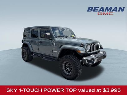 Used 2024 Jeep Wrangler Unlimited Sahara w/ Technology Group
