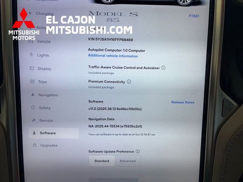 Used 2015 Tesla Model S 85 RWD image 15