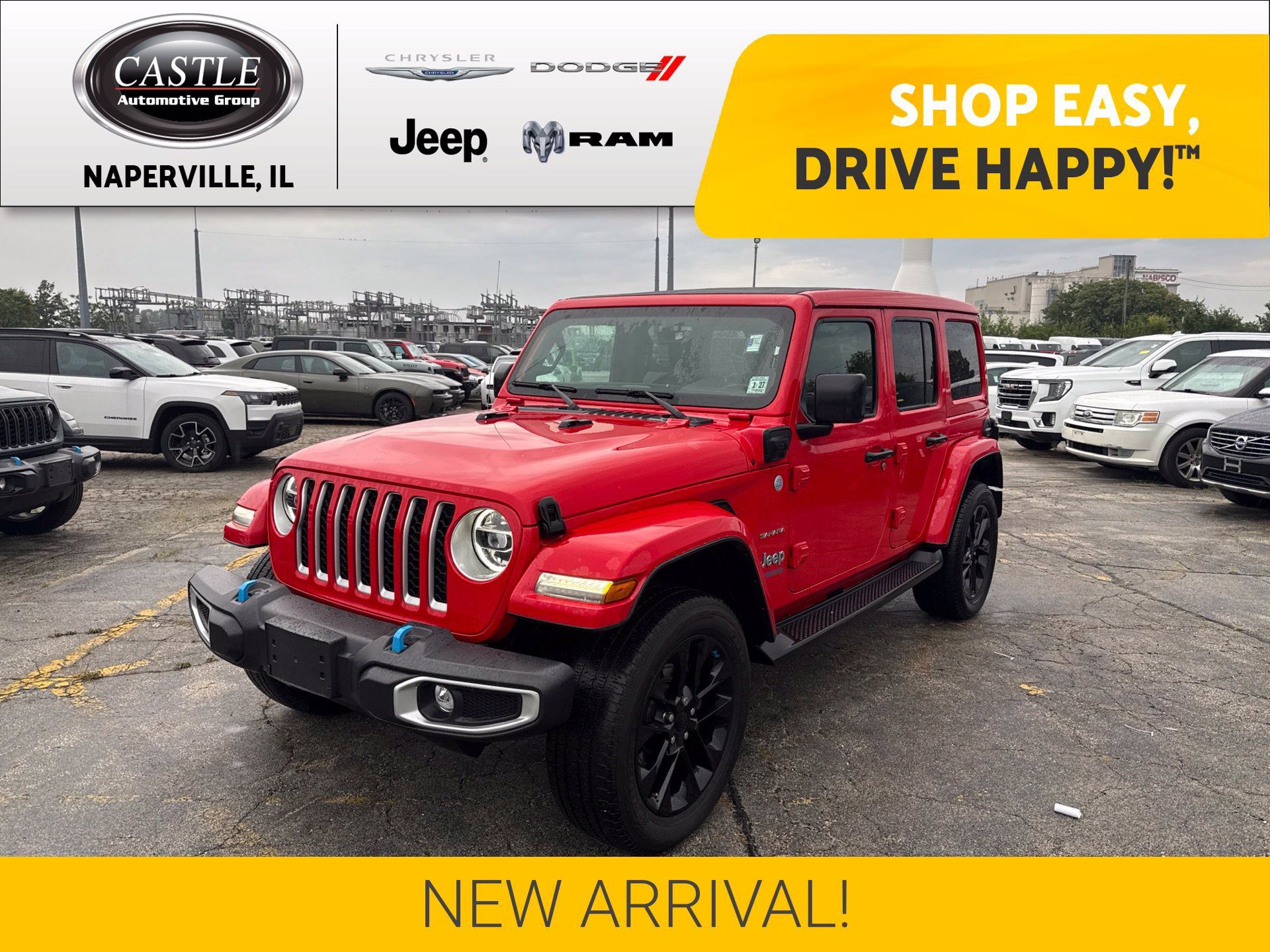 Used 2022 Jeep Wrangler Unlimited Sahara w/ Cold Weather Group AWD/4WD image 1
