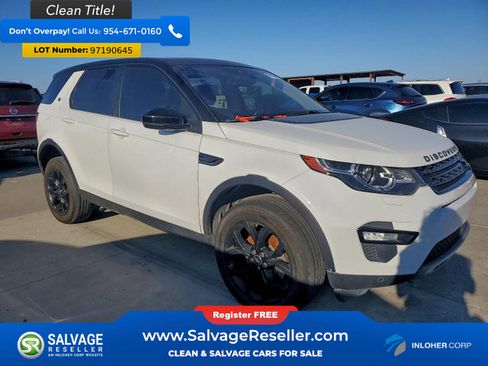 Used 2017 Land Rover Discovery Sport HSE image 5
