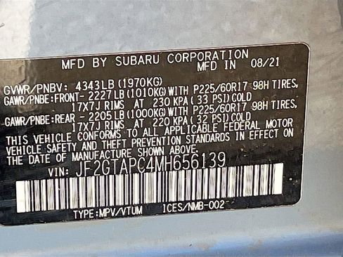 Used 2021 Subaru Crosstrek 2.0i Premium w/ Popular Package #4 AWD/4WD image 30