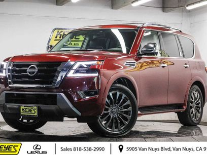 Used 2023 Nissan Armada Platinum w/ Captain's Chairs Package