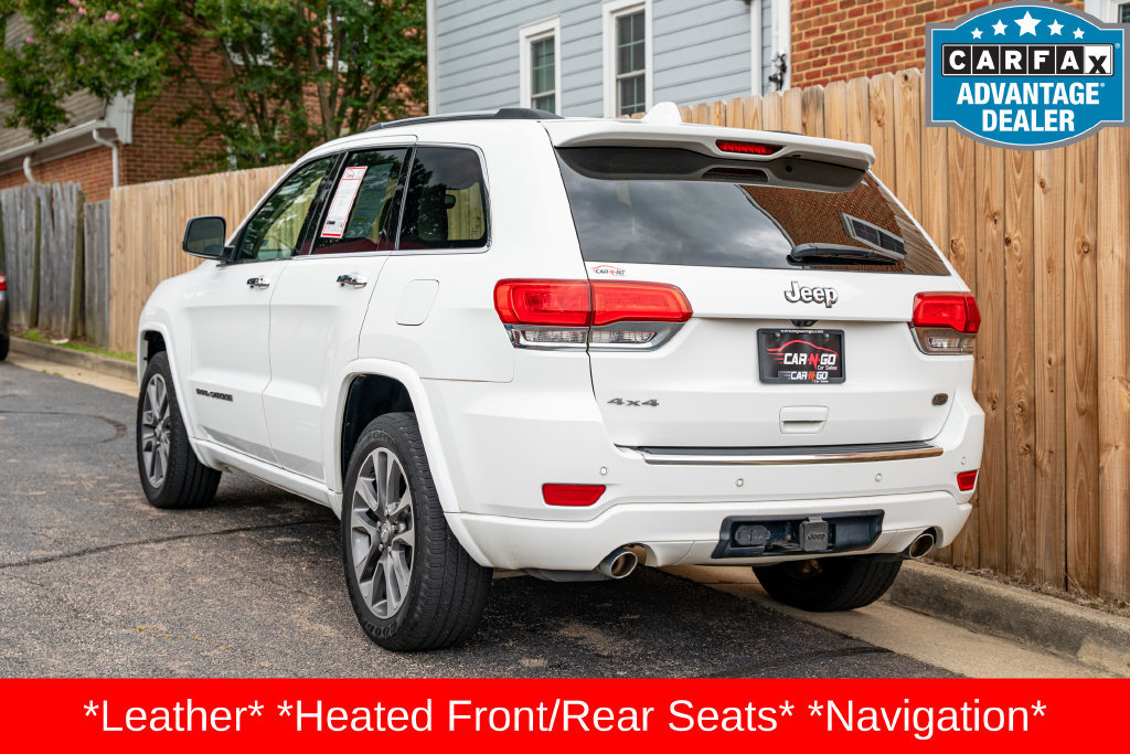 Used 2017 Jeep Grand Cherokee Overland AWD/4WD image 9