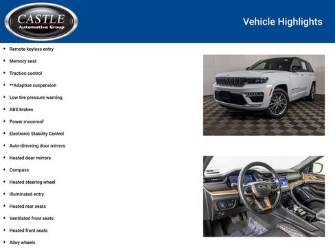 Used 2022 Jeep Grand Cherokee Summit AWD/4WD image 8