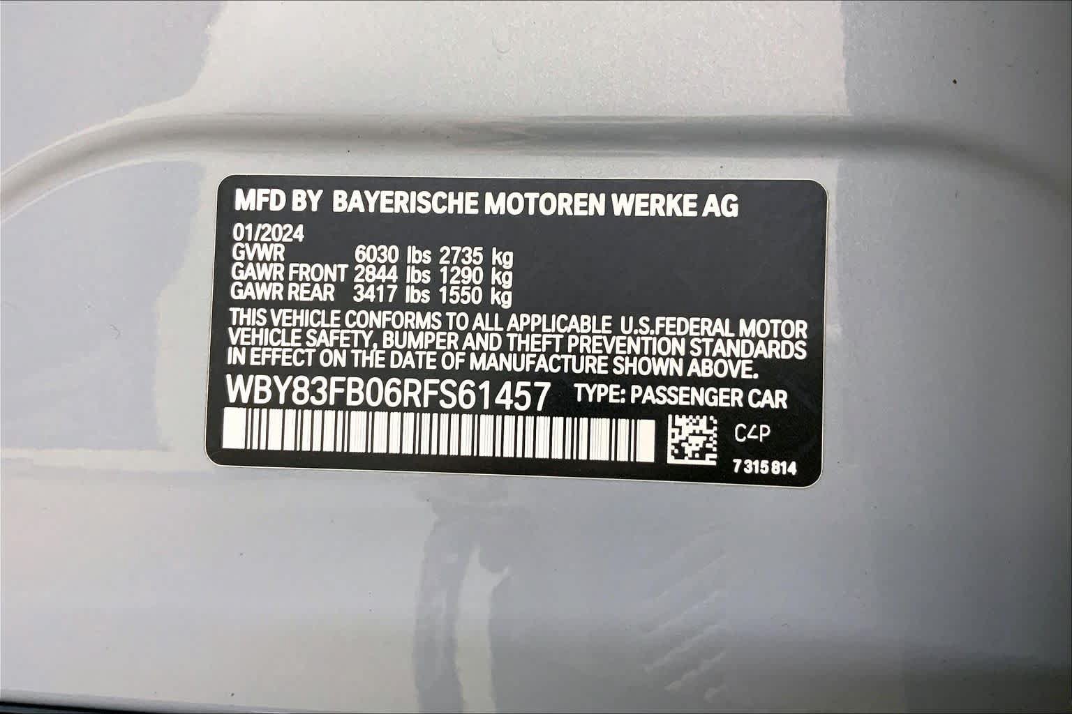 Used 2024 BMW i4 xDrive40i w/ M Sport Package AWD/4WD image 35