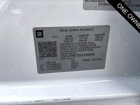 Used 2020 Chevrolet Silverado 2500 Custom w/ Custom Value Package image 19