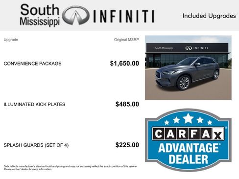 Certified 2021 INFINITI QX50 Essential w/ Convenience Package FWD image 6