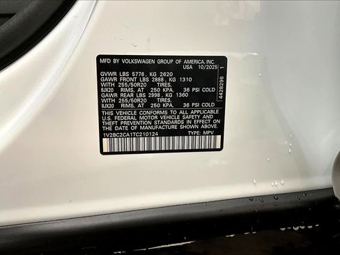 New 2026 Volkswagen Atlas Cross Sport SEL image 35