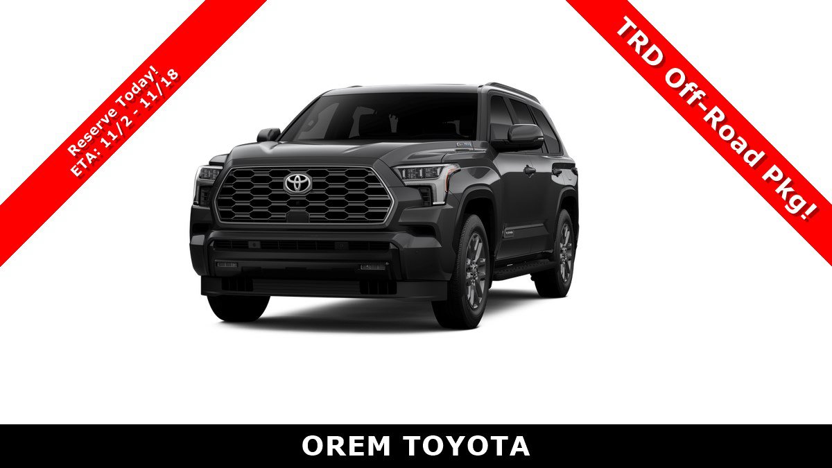New 2026 Toyota Sequoia Platinum AWD/4WD image 18