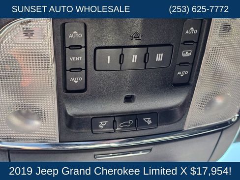 Used 2019 Jeep Grand Cherokee Limited X AWD/4WD image 37
