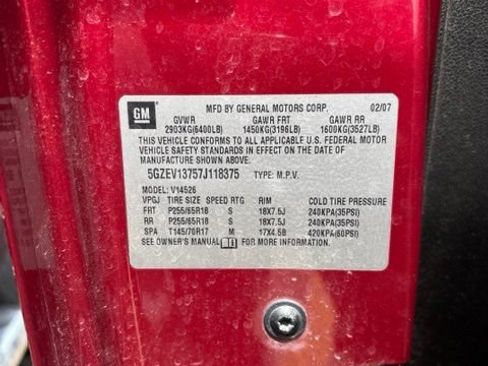 Used 2007 Saturn Outlook XE w/ Convenience Pkg AWD/4WD image 5
