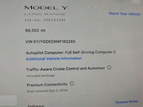 Used 2021 Tesla Model Y Long Range AWD/4WD image 11