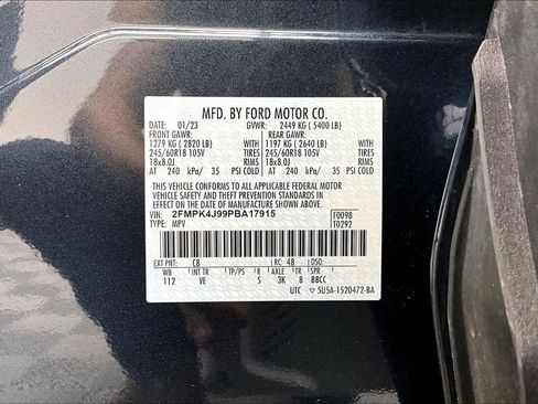 Certified 2023 Ford Edge SEL w/ Convenience Package AWD/4WD image 35