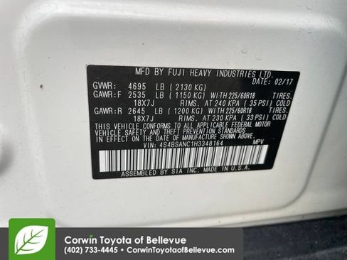 Used 2017 Subaru Outback 2.5i Limited AWD/4WD image 23