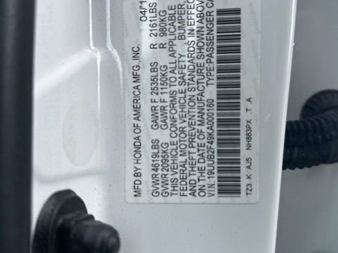 Used 2019 Acura TLX w/Technology Pkg image 17