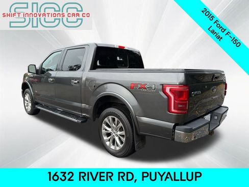 Used 2015 Ford F150 Lariat w/ Equipment Group 502A Luxury image 4