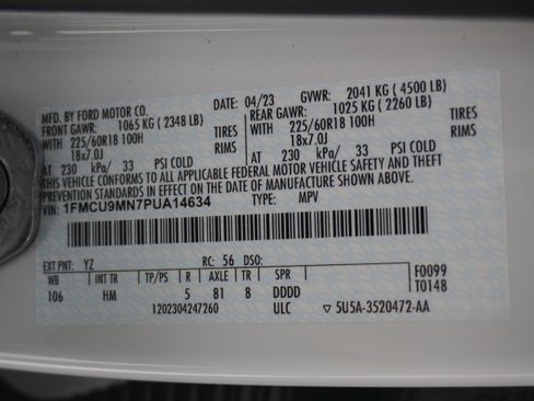 Used 2023 Ford Escape ST-Line w/ Tech Pack #1 image 28