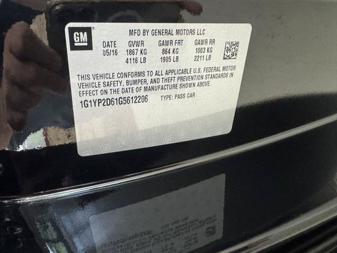Used 2016 Chevrolet Corvette Z06 w/ Battery Protection Package RWD image 32