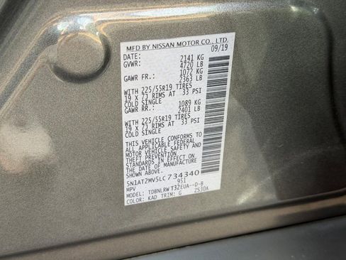 Used 2020 Nissan Rogue SL AWD/4WD image 25