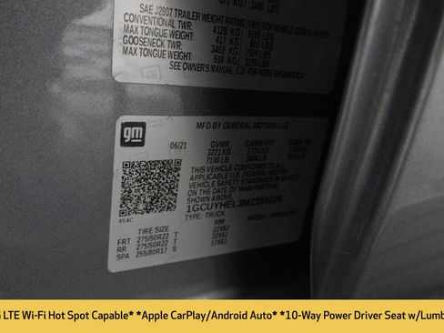 Used 2021 Chevrolet Silverado 1500 High Country image 50