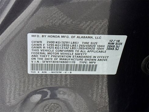 Used 2019 Honda Passport Touring image 38