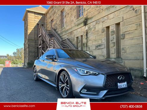 Used 2018 INFINITI Q60 3.0t Luxe RWD image 1