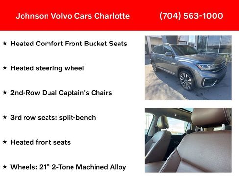 Used 2021 Volkswagen Atlas SEL R-Line image 6