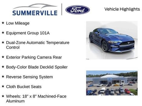 Used 2020 Ford Mustang Coupe w/ Equipment Group 101A RWD image 2