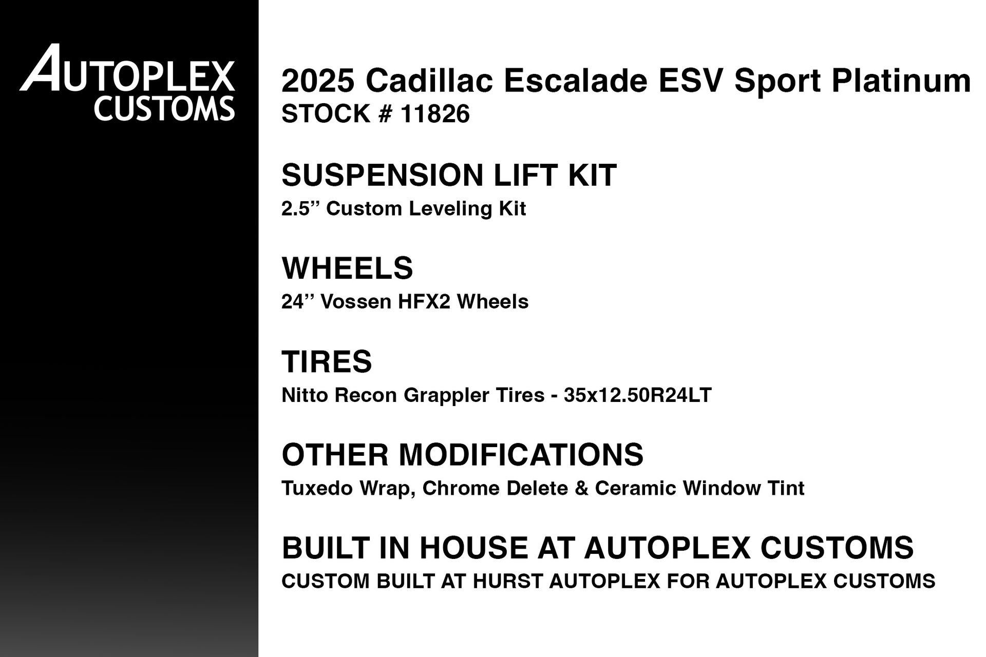 Used 2025 Cadillac Escalade ESV Sport Platinum AWD/4WD image 2