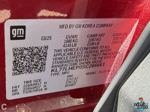 Certified 2025 Chevrolet Trax LT w/ Driver Confidence Package FWD image 24