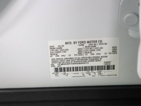 Used 2022 Ford Explorer Limited AWD/4WD image 34